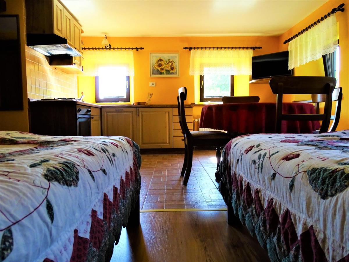 Apartmaji Pr-Gujlu Sela Nad Podmelcem 5220 Tolmin Podmelec ภายนอก รูปภาพ