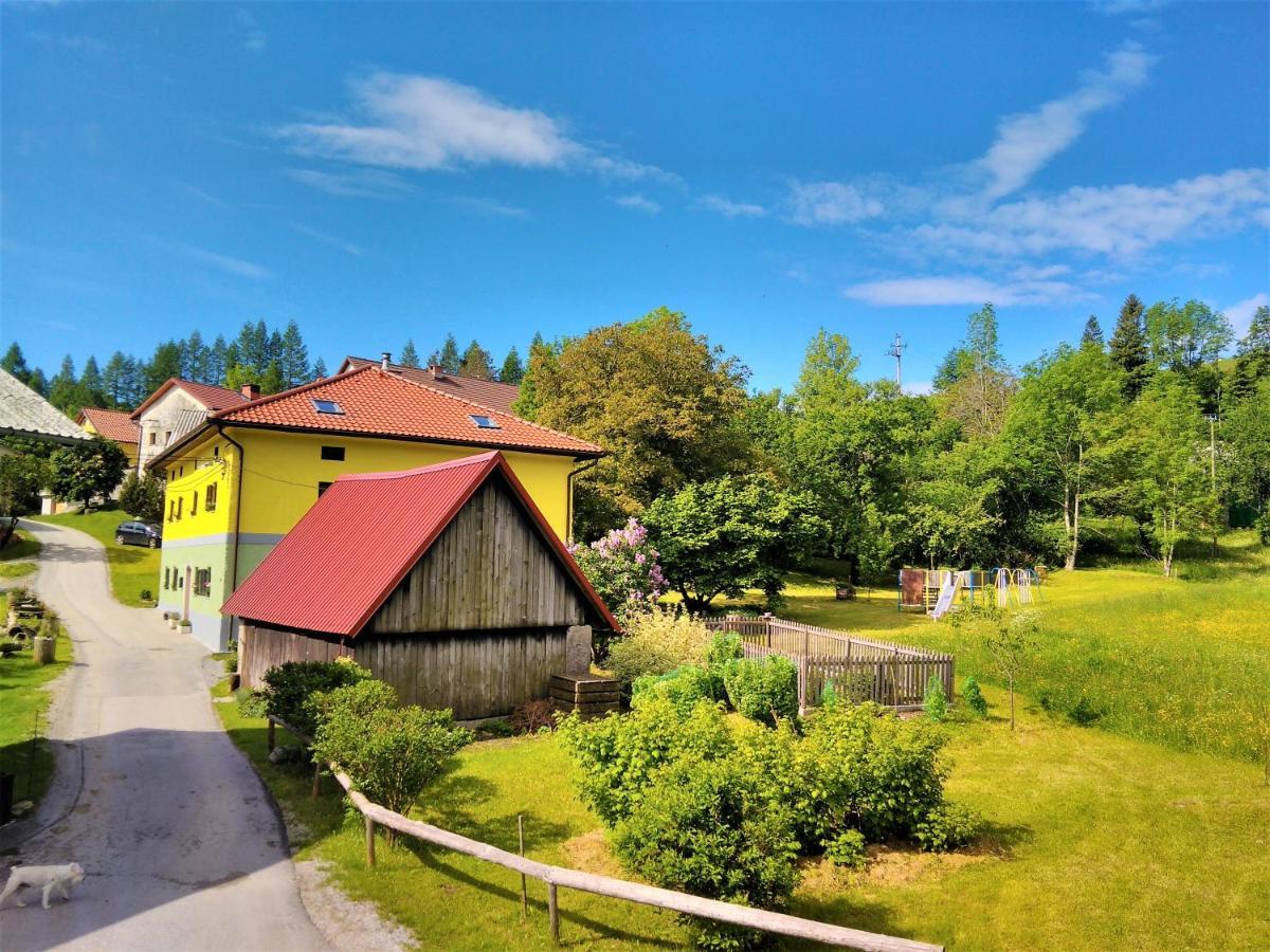 Apartmaji Pr-Gujlu Sela Nad Podmelcem 5220 Tolmin Podmelec ภายนอก รูปภาพ